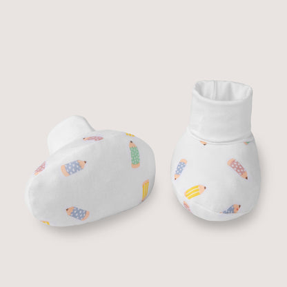 Crayon-tastic Booties
