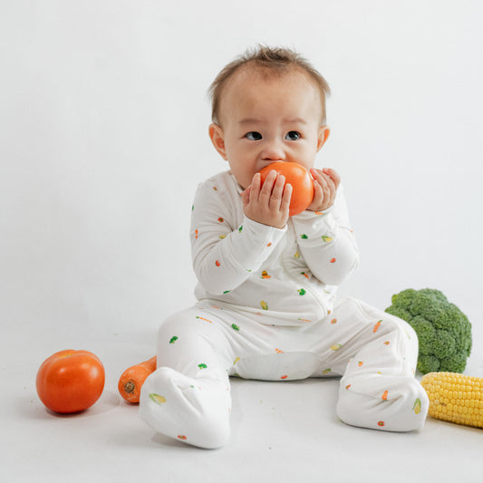 Carrot On, Little One Sleepsuit